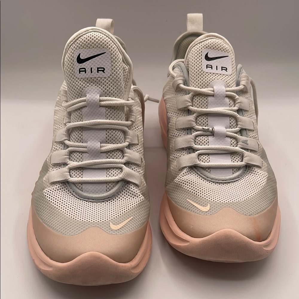 Nike Athletic Shoes White and Pink Modern Design
